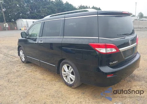 2012 Nissan Quest Sl z USA, uszkodzony, nr VIN JN8AE2KP0C9048856